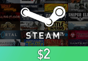 Steam Wallet Card $2 Global Activation Code