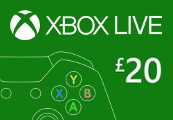 XBOX Live £20 Prepaid Card UK