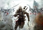 Assassin's Creed IV Black Flag + Assassin's Creed 3 Ubisoft Connect CD Key