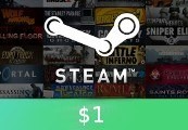 Steam Gift Card $1 Global Activation Code