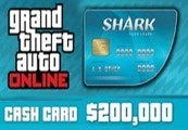 Grand Theft Auto Online - $200,000 Tiger Shark Cash Card XBOX One CD Key