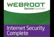 Webroot Internet Security Complete (5 Devices 1 Year) Key