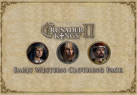 Crusader Kings II - Early Western Clothing Pack DLC Steam CD Key