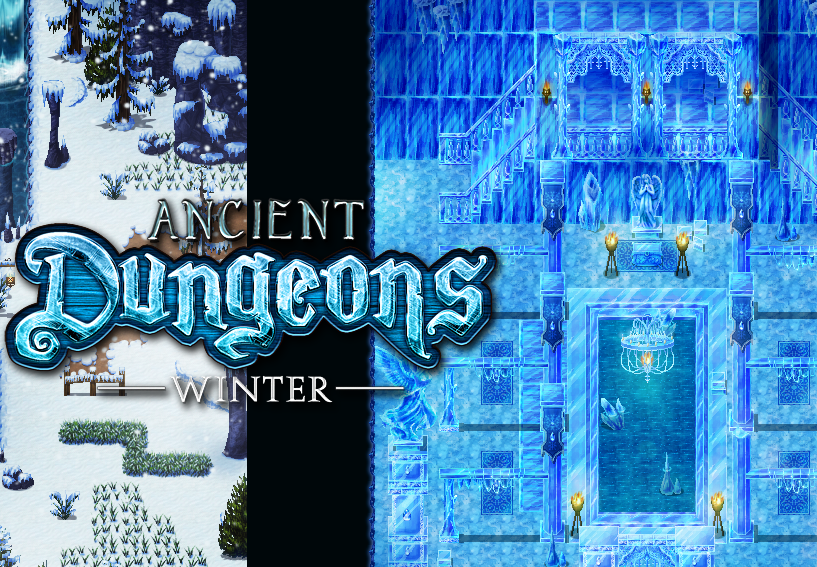 RPG Maker VX Ace - Ancient Dungeons: Winter DLC Steam CD Key screenshot 1