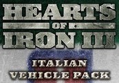 Hearts of Iron III - Italian Vehicle Pack DLC Steam CD Key screenshot 2