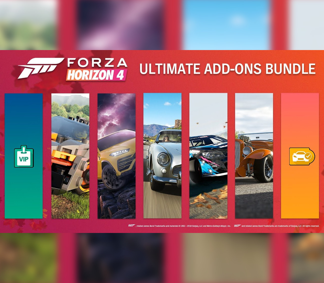 Forza Horizon 4 - Ultimate Add-Ons Bundle DLC TR XBOX One / Xbox Series X|S / PC CD Key