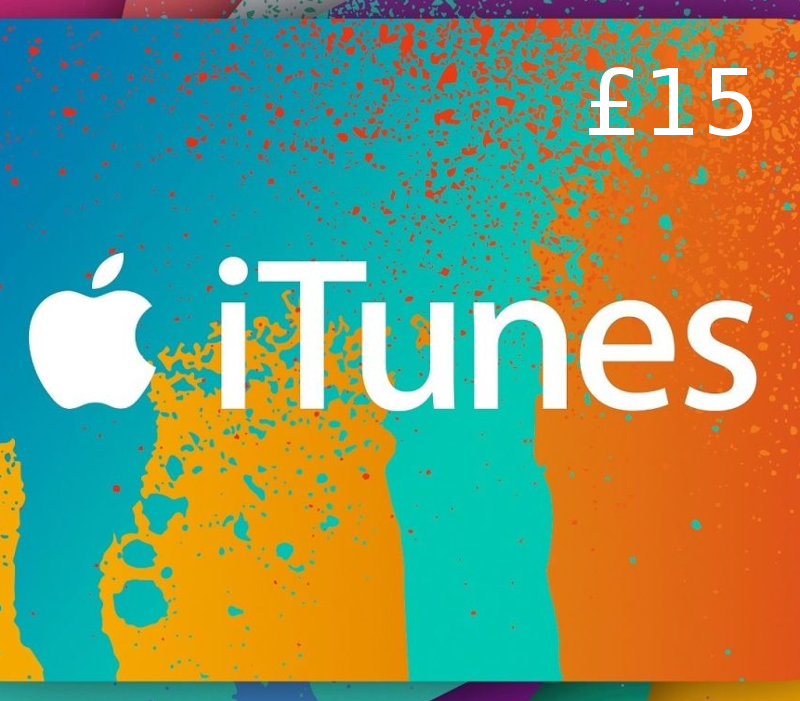 iTunes £15 UK Card