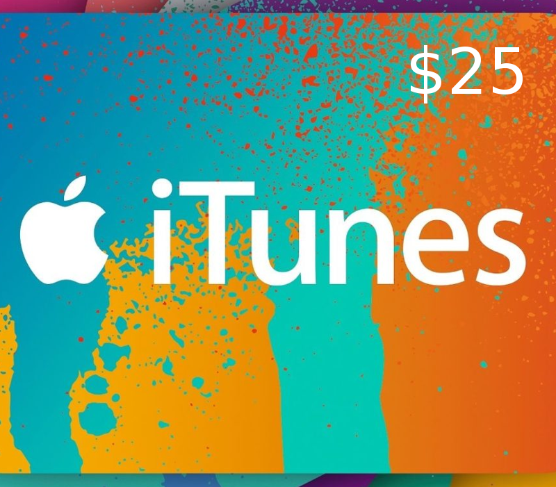 iTunes USD 25 Card US