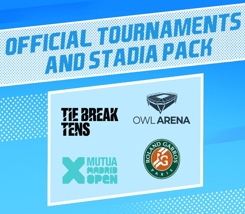 Tennis World Tour 2 - Official Tournaments and Stadia Pack DLC PC Steam CD Key