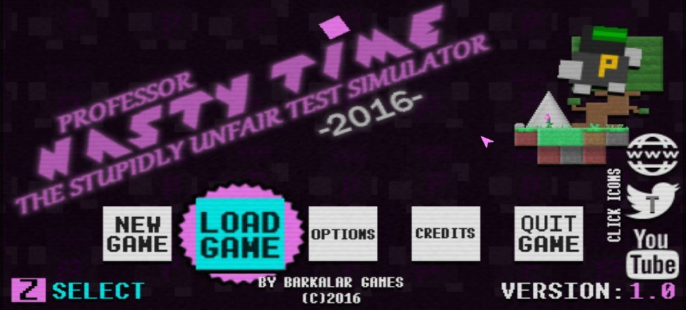 Professor Nasty Time: The Stupidly Unfair Test Simulator 2016 Steam CD Key