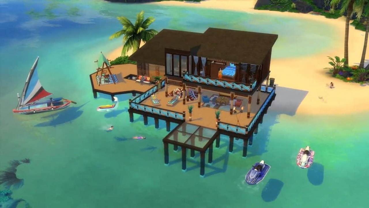 The Sims 4 - Island Living DLC EU Origin CD Key
