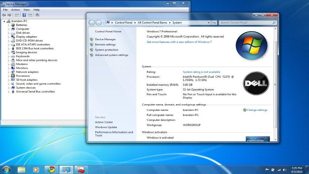 Windows 7 Professional OEM Key SP1