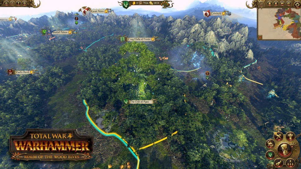 Total War: Warhammer - Realm Of The Wood Elves DLC EU Steam CD Key