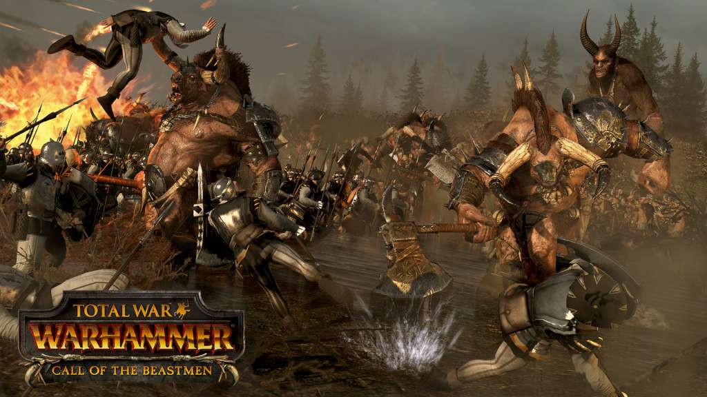 Total War: Warhammer - Call Of The Beastmen DLC EU Steam CD Key