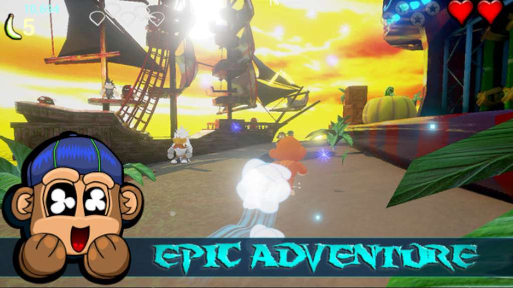 Monkey Land 3D: Reaper Rush Steam CD Key