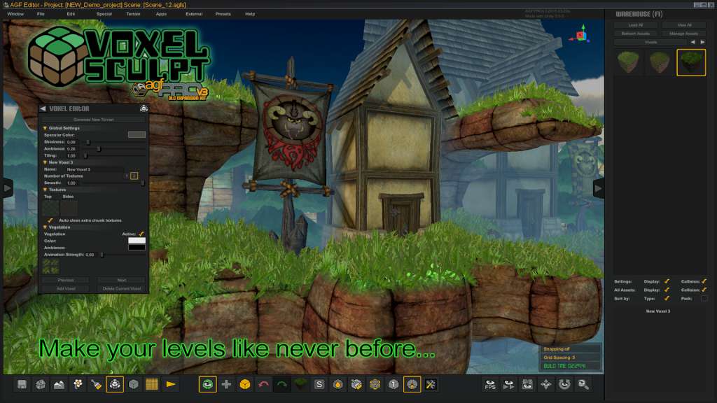 Axis Game Factory's AGFPRO - Voxel Sculpt DLC Steam CD Key