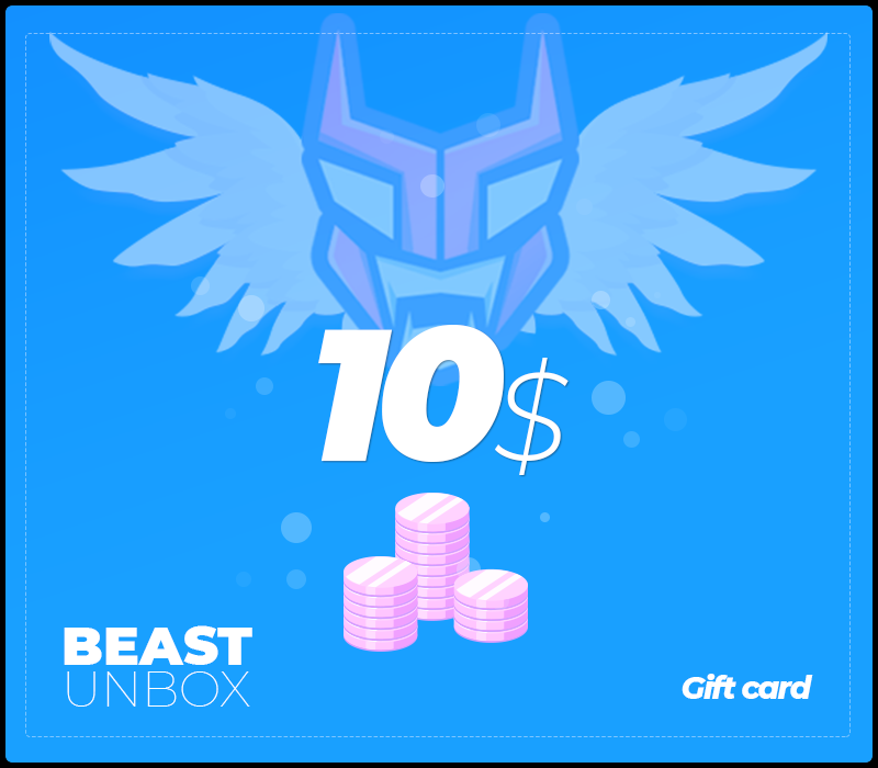 BeastUnbox.com $10 Gift Card