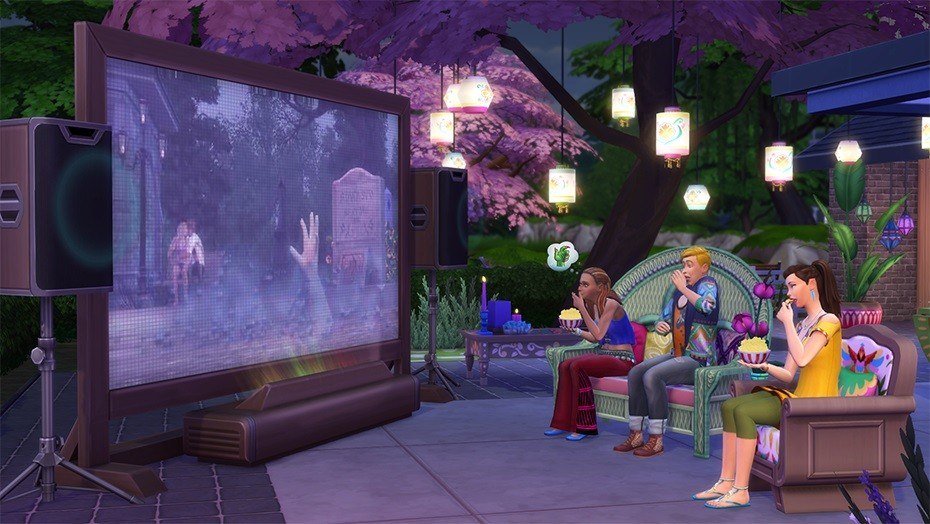 The Sims 4 - Movie Hangout Stuff DLC Origin CD Key