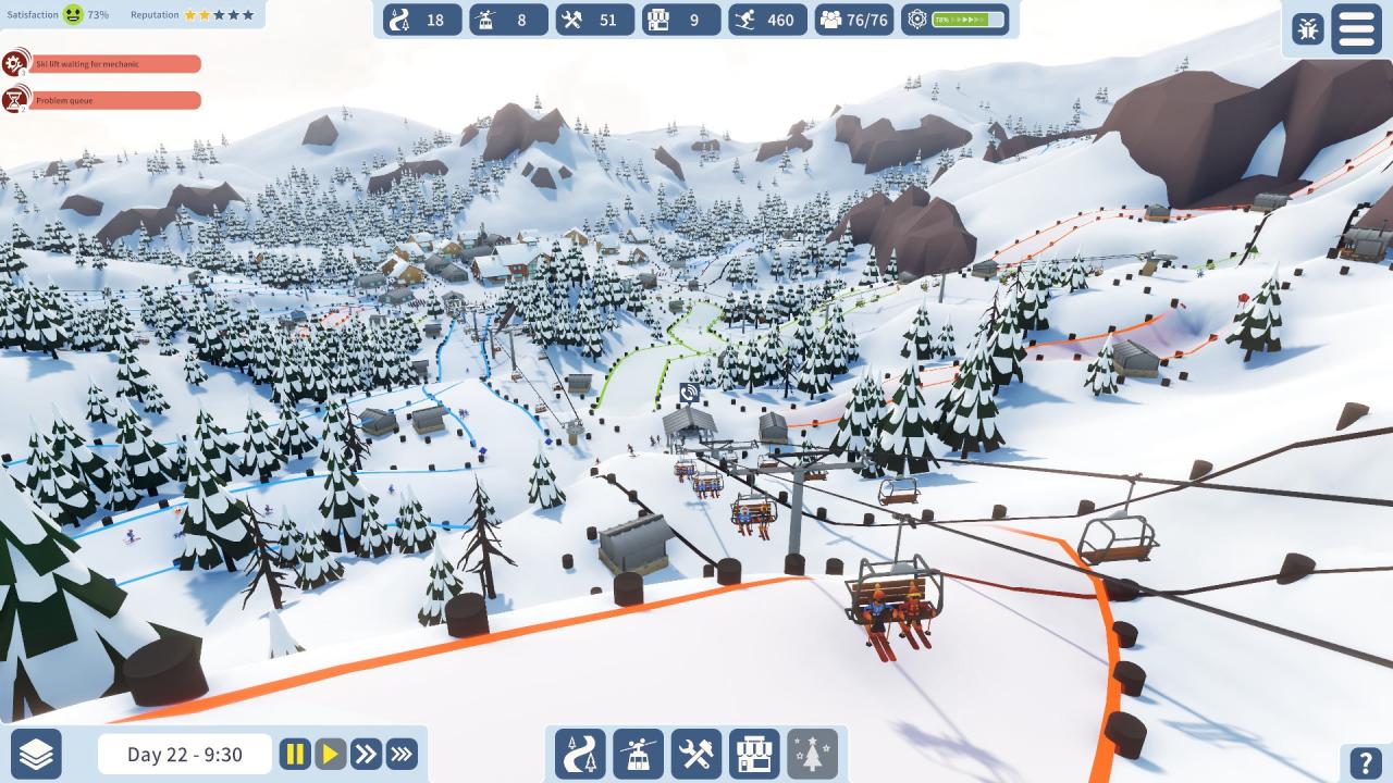Snowtopia: Ski Resort Builder EU Steam CD Key