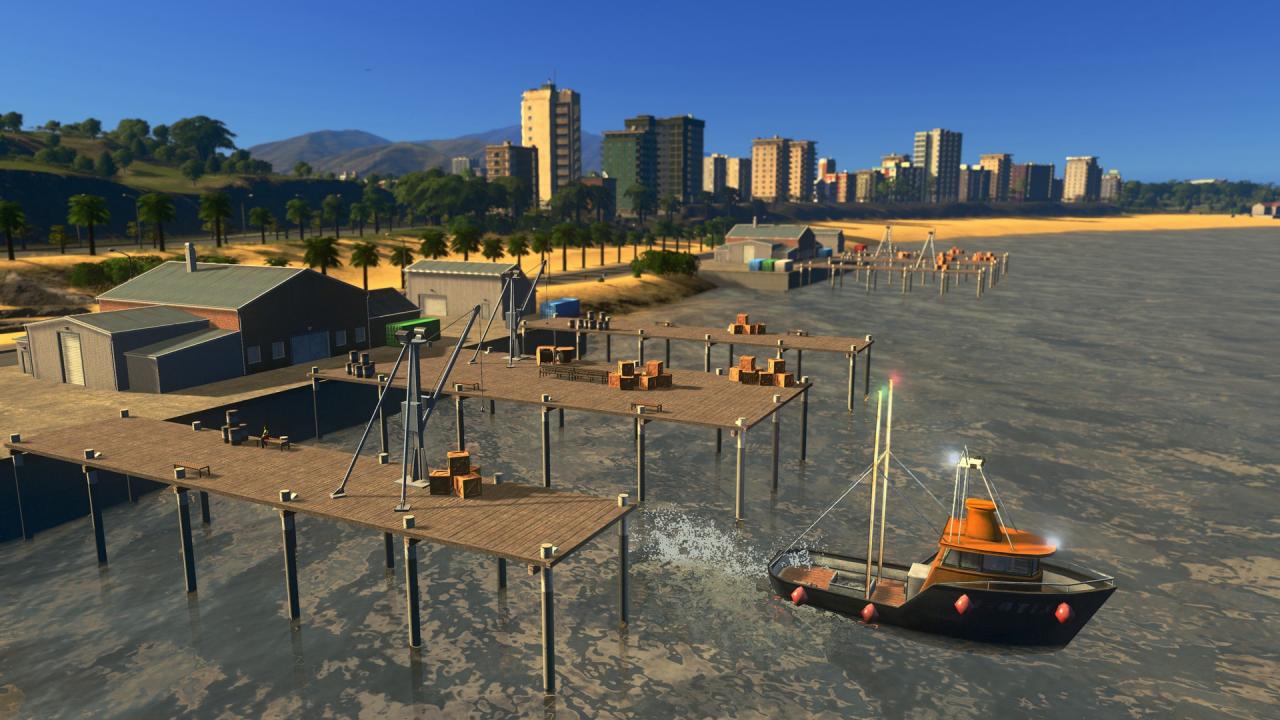 Cities: Skylines - Sunset Harbor DLC Steam Altergift