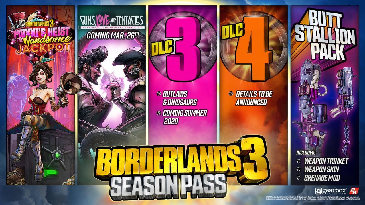 Borderlands 3 - Season Pass DLC EU Steam Altergift