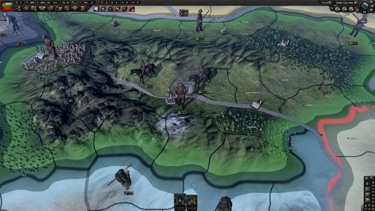 Hearts Of Iron IV - Battle For The Bosporus DLC EU Steam Altergift