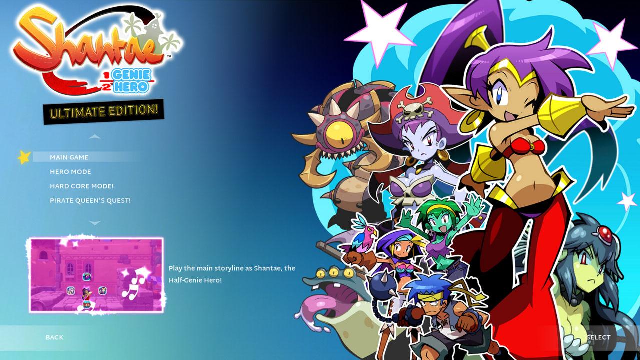 Shantae: Half-Genie Hero Ultimate Edition Steam CD Key