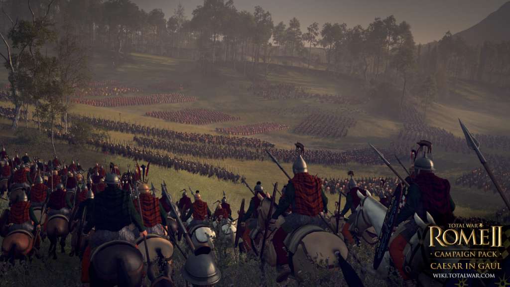 Total War: ROME II - Caesar In Gaul Campaign Pack DLC EU Steam CD Key
