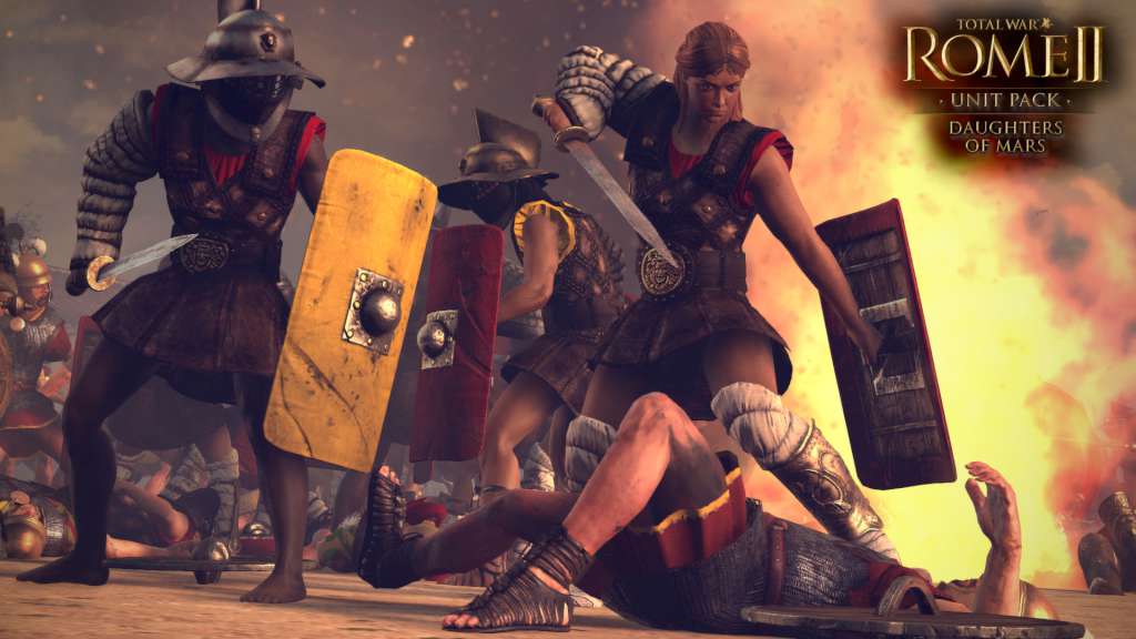 Total War: ROME II - Daughters Of Mars DLC EU Steam CD Key