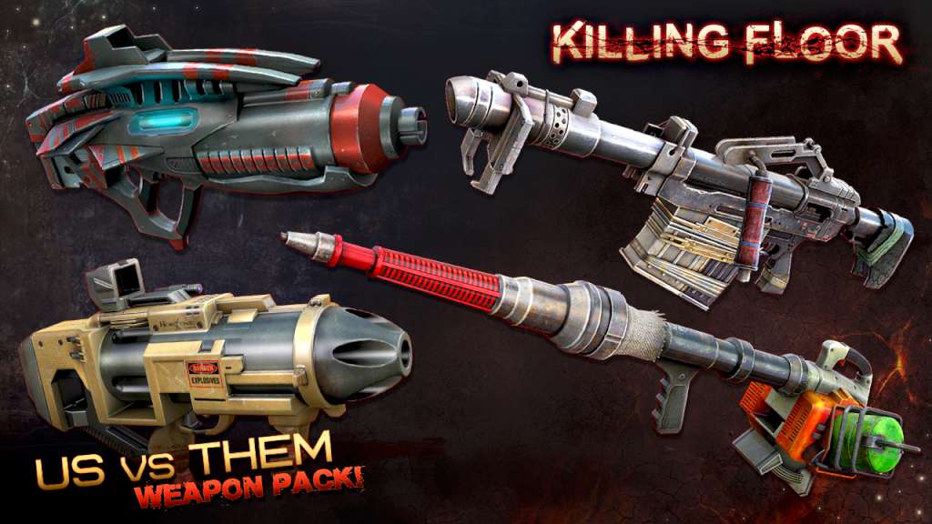 Killing Floor - Community Weapons Pack 3 - Us Versus Them Total Conflict Pack DLC Steam CD Key