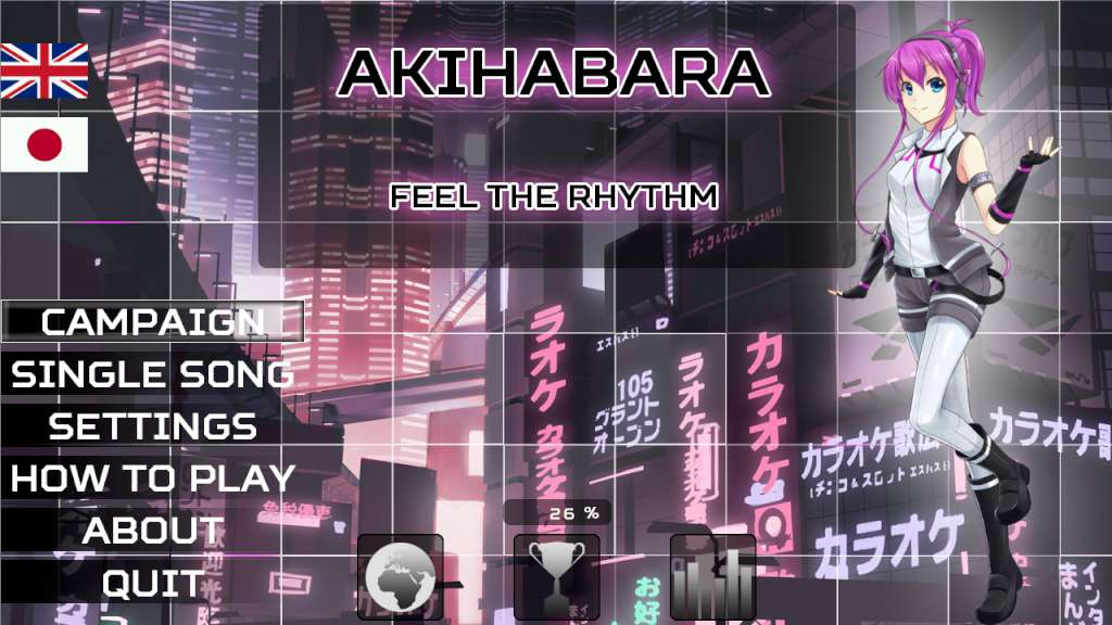 Akihabara - Feel The Rhythm Steam CD Key