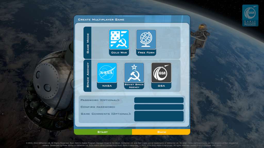 Buzz Aldrin's Space Program Manager Steam CD Key