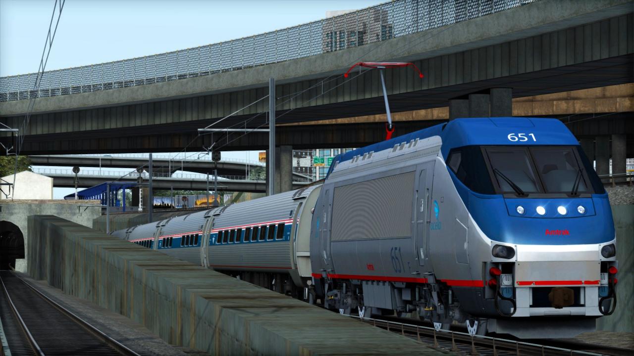 Train Simulator - Amtrak HHP-8 Loco Add-On DLC EN Language Only Steam CD Key