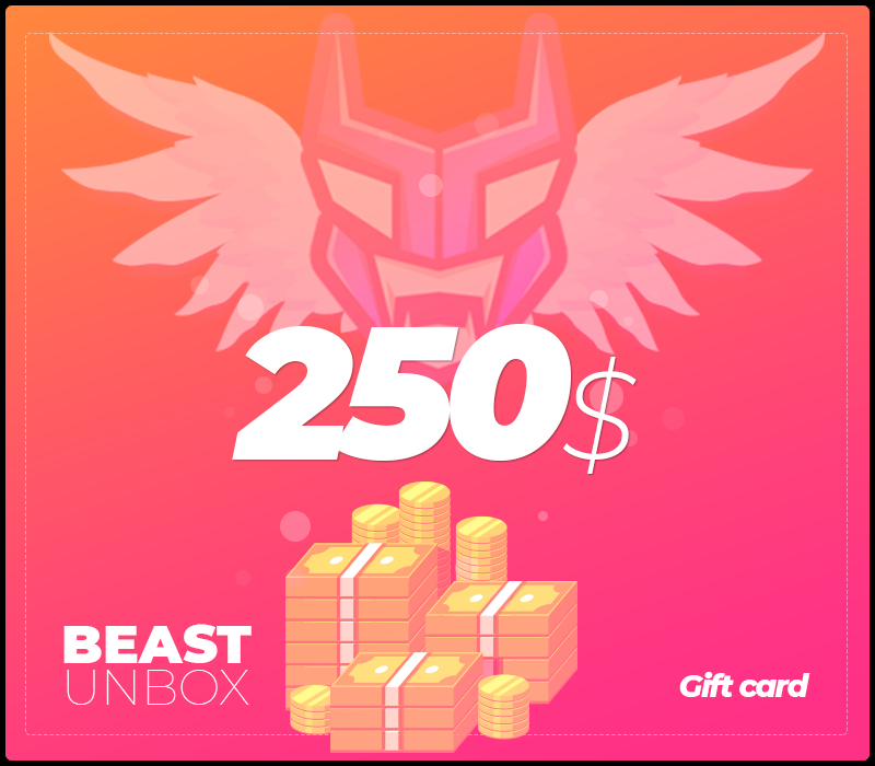 BeastUnbox.com $250 Gift Card