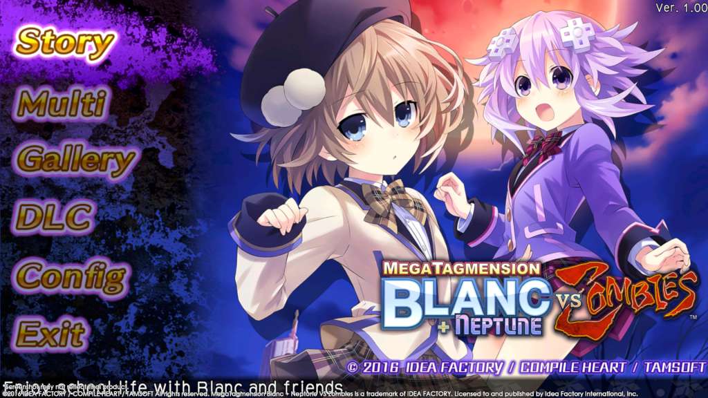 MegaTagmension Blanc + Neptune VS Zombies Steam CD Key