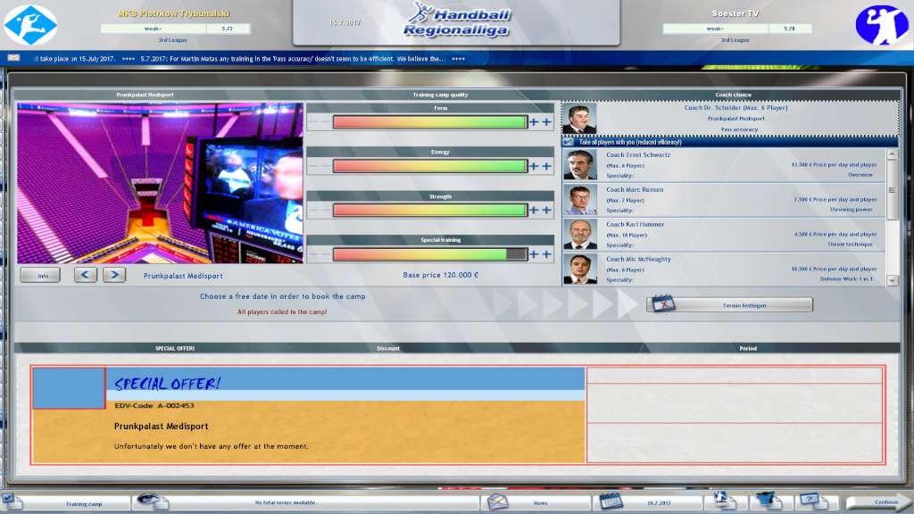 Handball Manager: TEAM Steam CD Key
