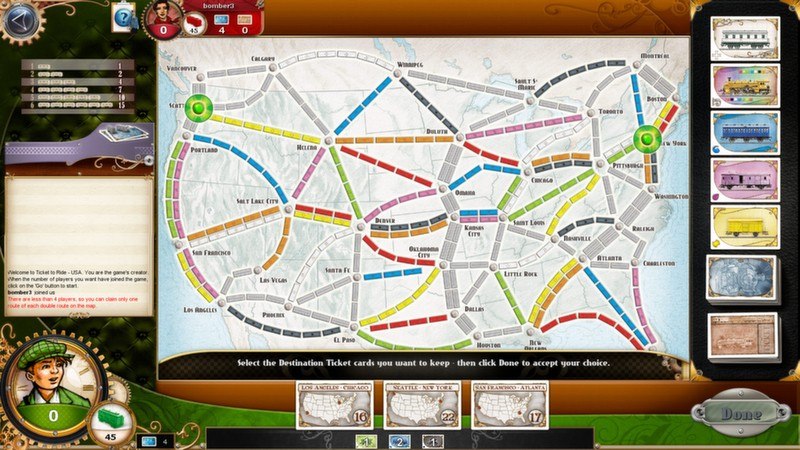 Ticket To Ride Classic Edition US XBOX ONE CD Key