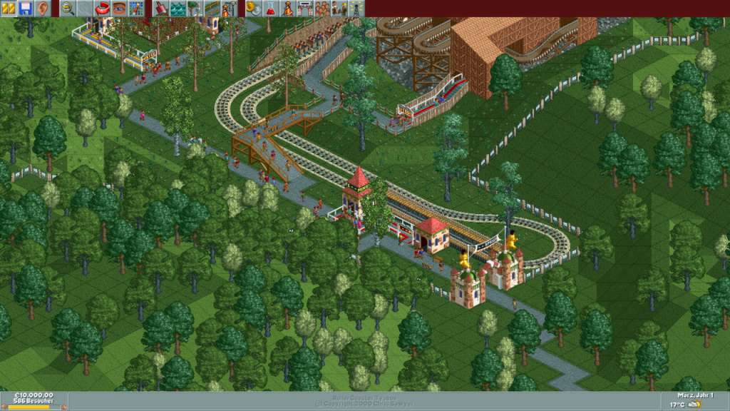 RollerCoaster Tycoon: Deluxe Steam Gift