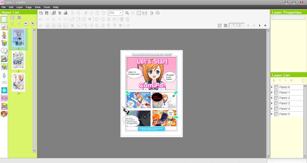 Manga Maker Comipo Steam