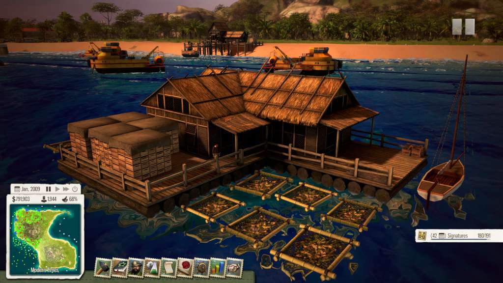 Tropico 5 - Waterborne DLC Steam CD Key
