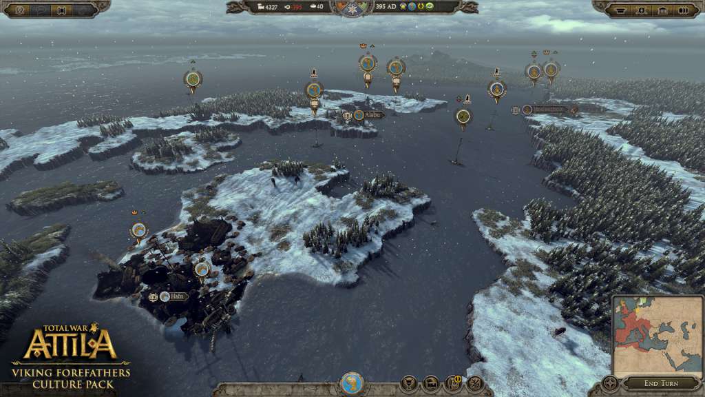 Total War: ATTILA - Viking Forefathers Culture Pack DLC EU Steam CD Key