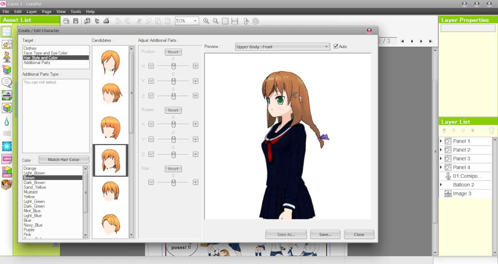 Manga Maker Comipo Steam