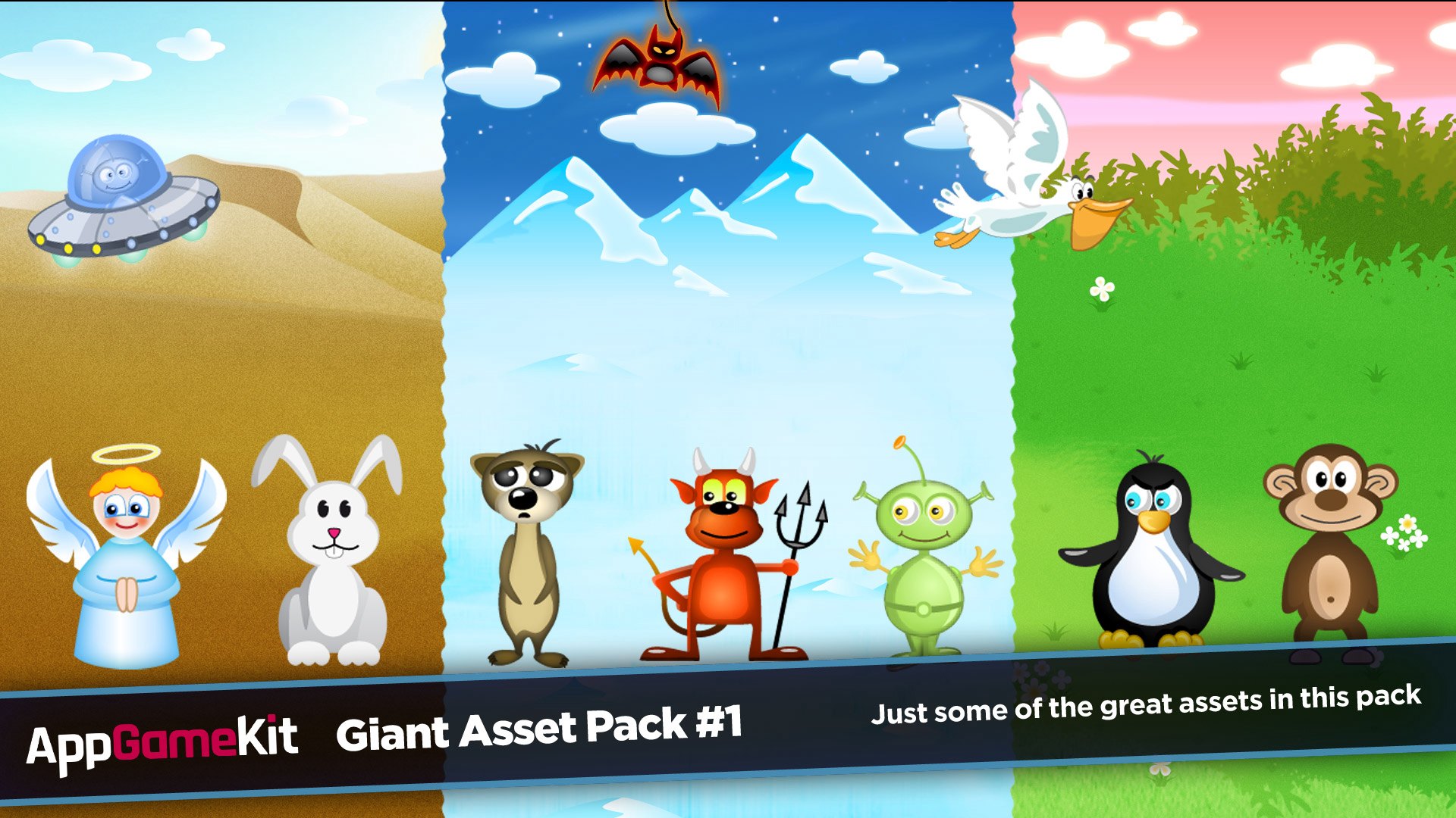 AppGameKit - Giant Asset Pack 1 DLC Steam CD Key