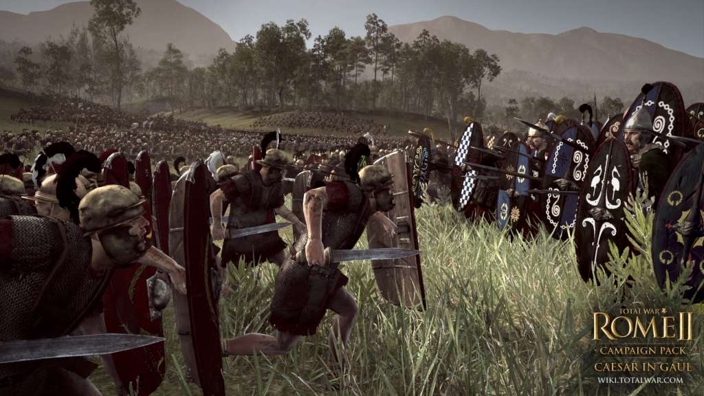 Total War: ROME II - Caesar In Gaul Campaign Pack DLC EU Steam CD Key