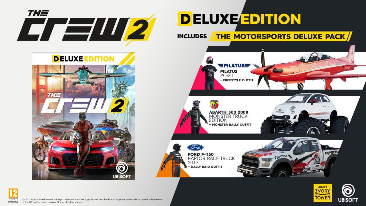 The Crew 2 Deluxe Edition US Ubisoft Connect CD Key