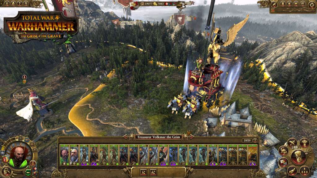 Total War: Warhammer - The Grim And The Grave DLC EU Steam CD Key