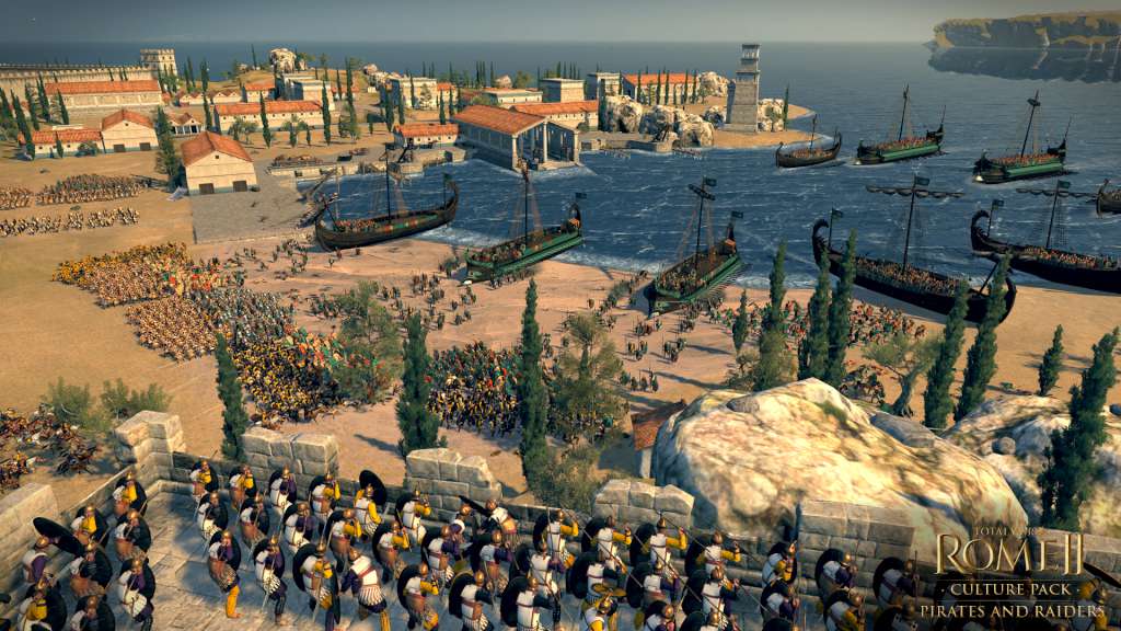 Total War: ROME II - Pirates And Raiders DLC EU Steam CD Key