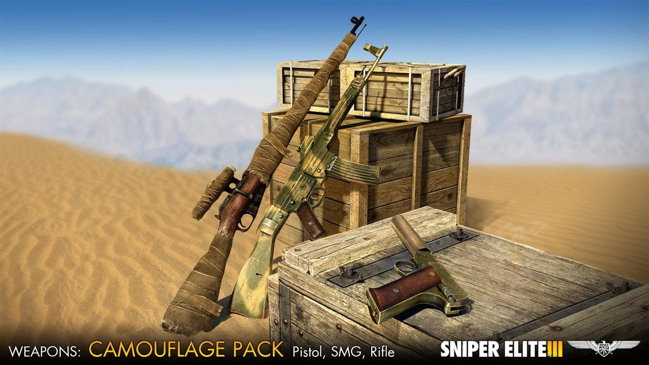 Sniper Elite III - Camouflage Weapons Pack DLC Steam CD Key