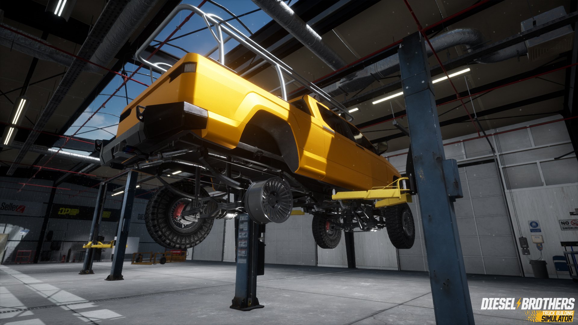 Diesel Brothers: Truck Building Simulator EU Steam CD Key