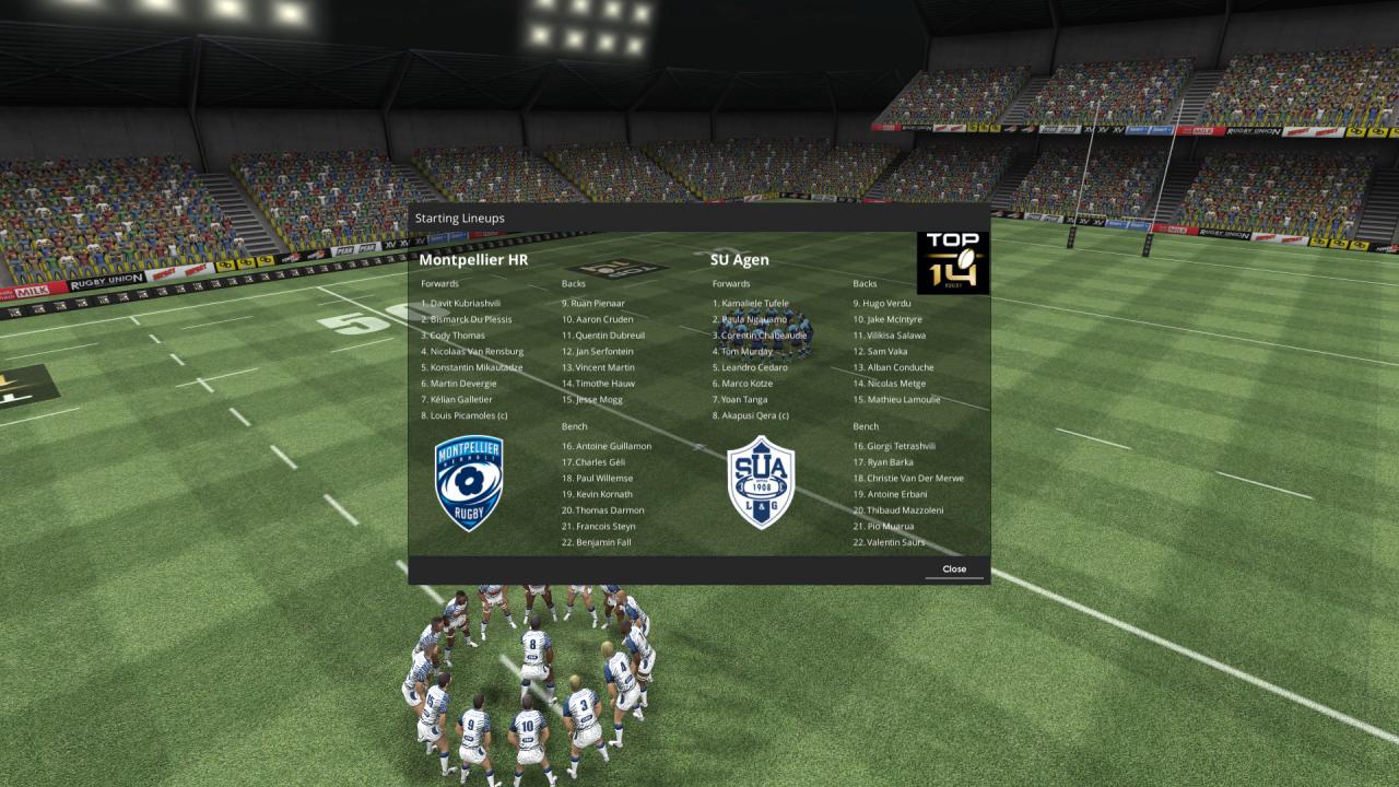 National Rugby Manager Steam CD Key